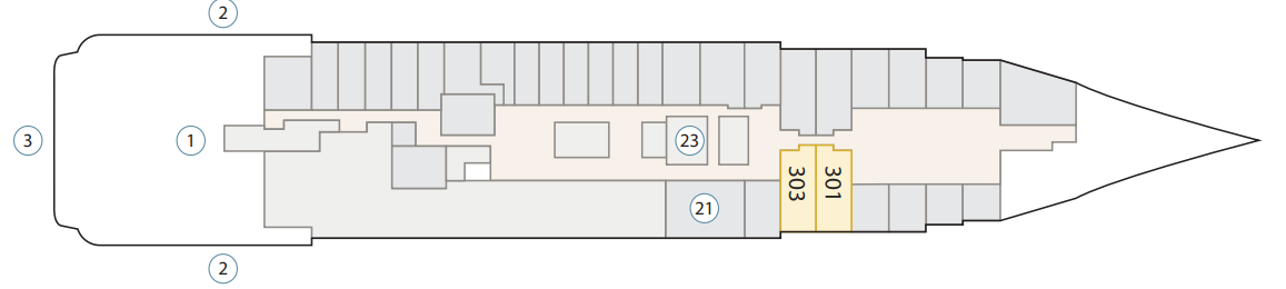Aurora Expeditions - Sylvia Earle - Deck Plans - Deck 3.png